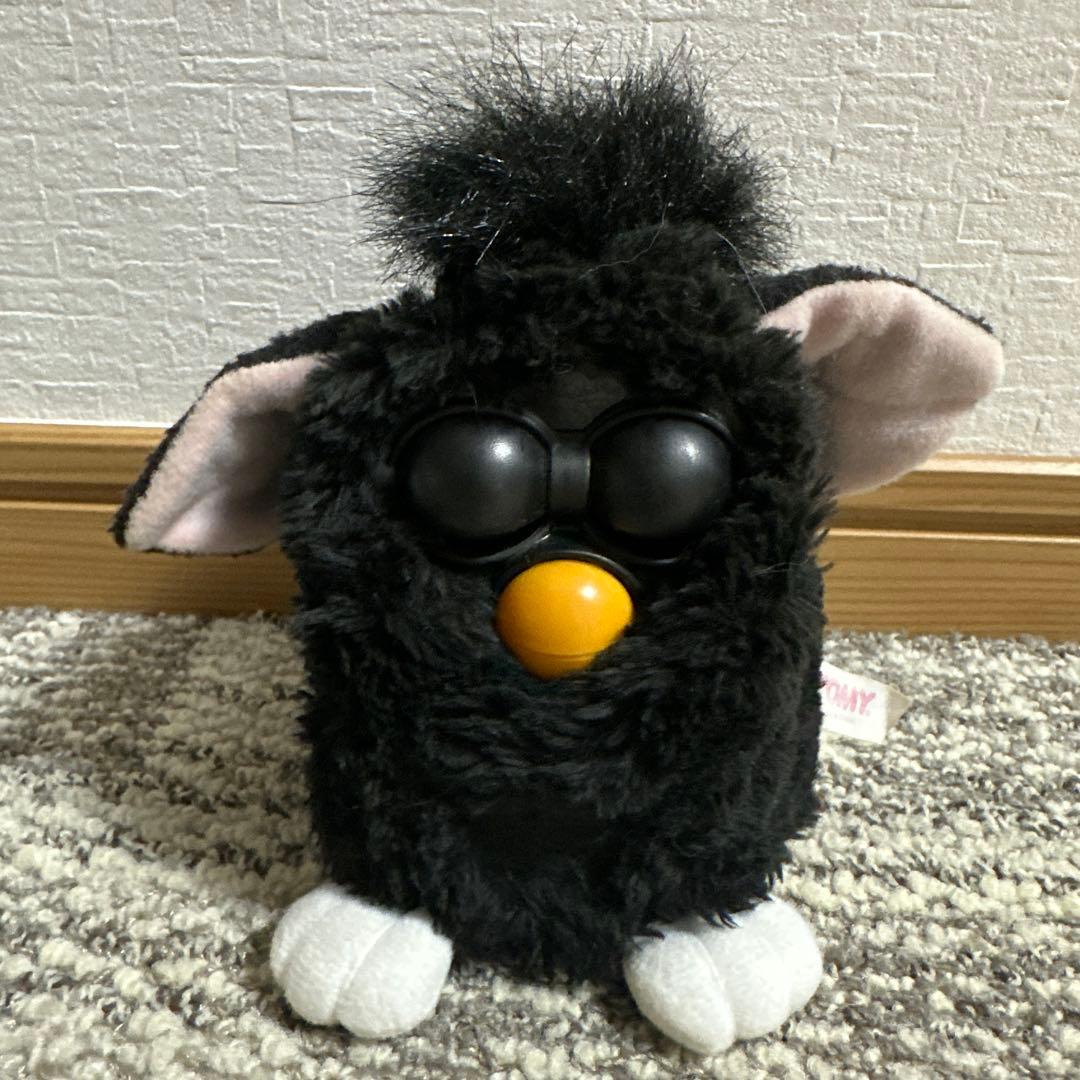 初代 ファービー 黒 日本語版 - メルカリ