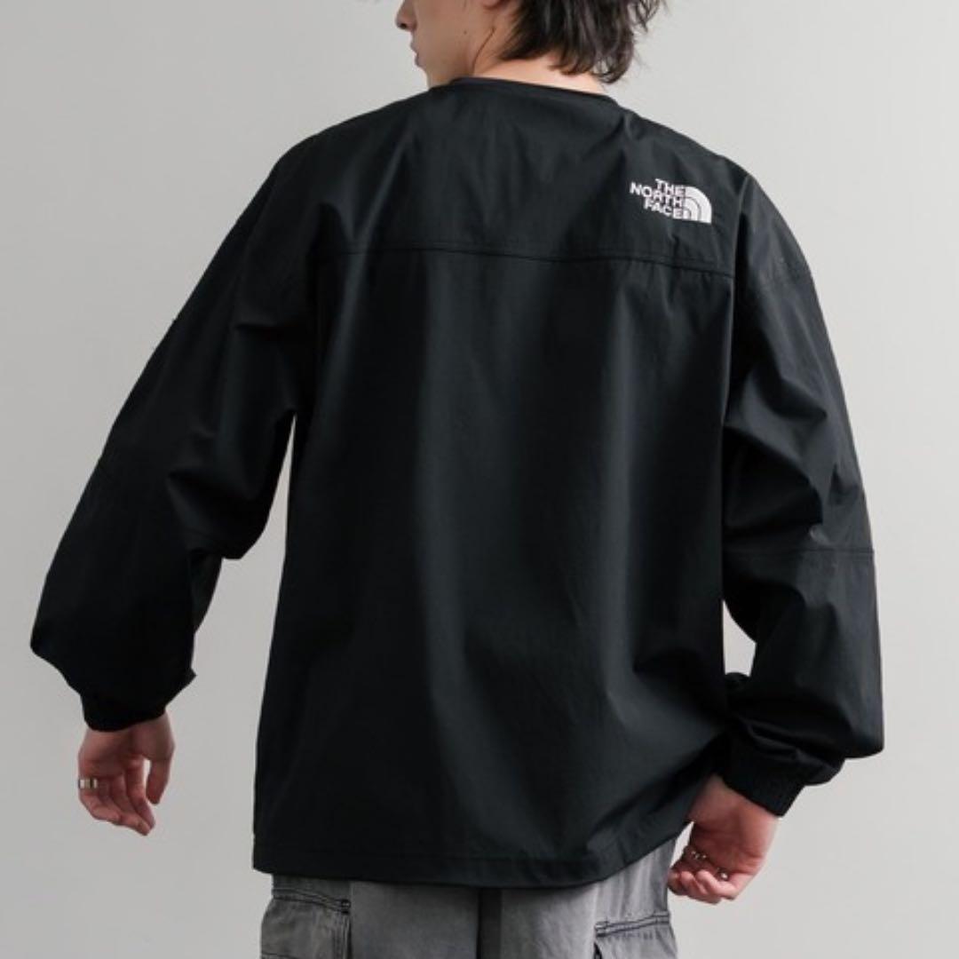 新品】M ノースフェイス アルバニー クルーネック ロンT ブラック 韓国