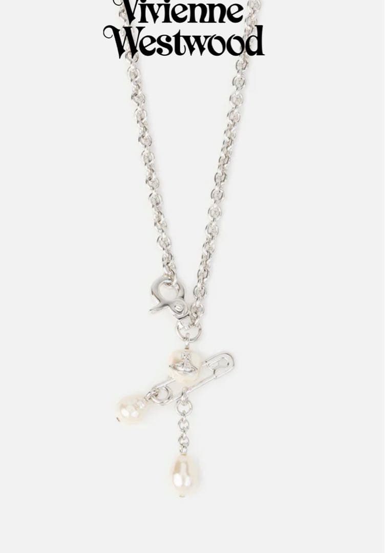 MAN CLAUDE SMALL ネックレス Vivienne Westwood 6301013A-02P103-_PLATINUM-