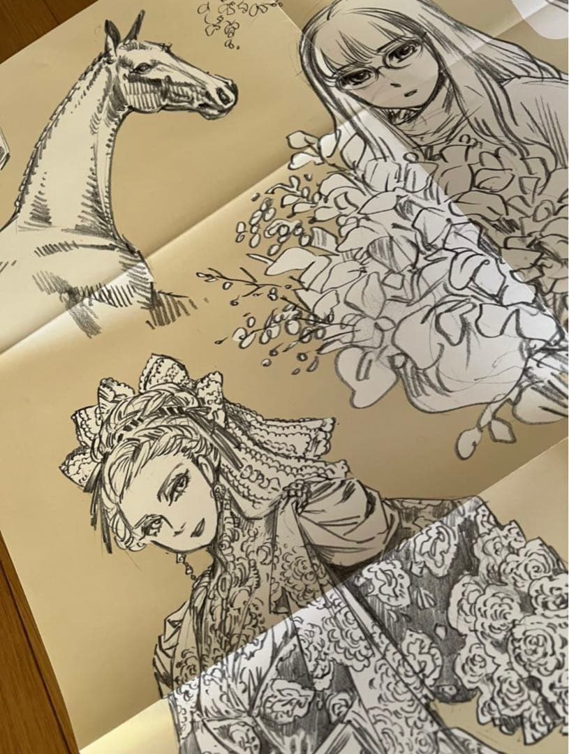 森薫のSCRIBBLESポスター - メルカリ