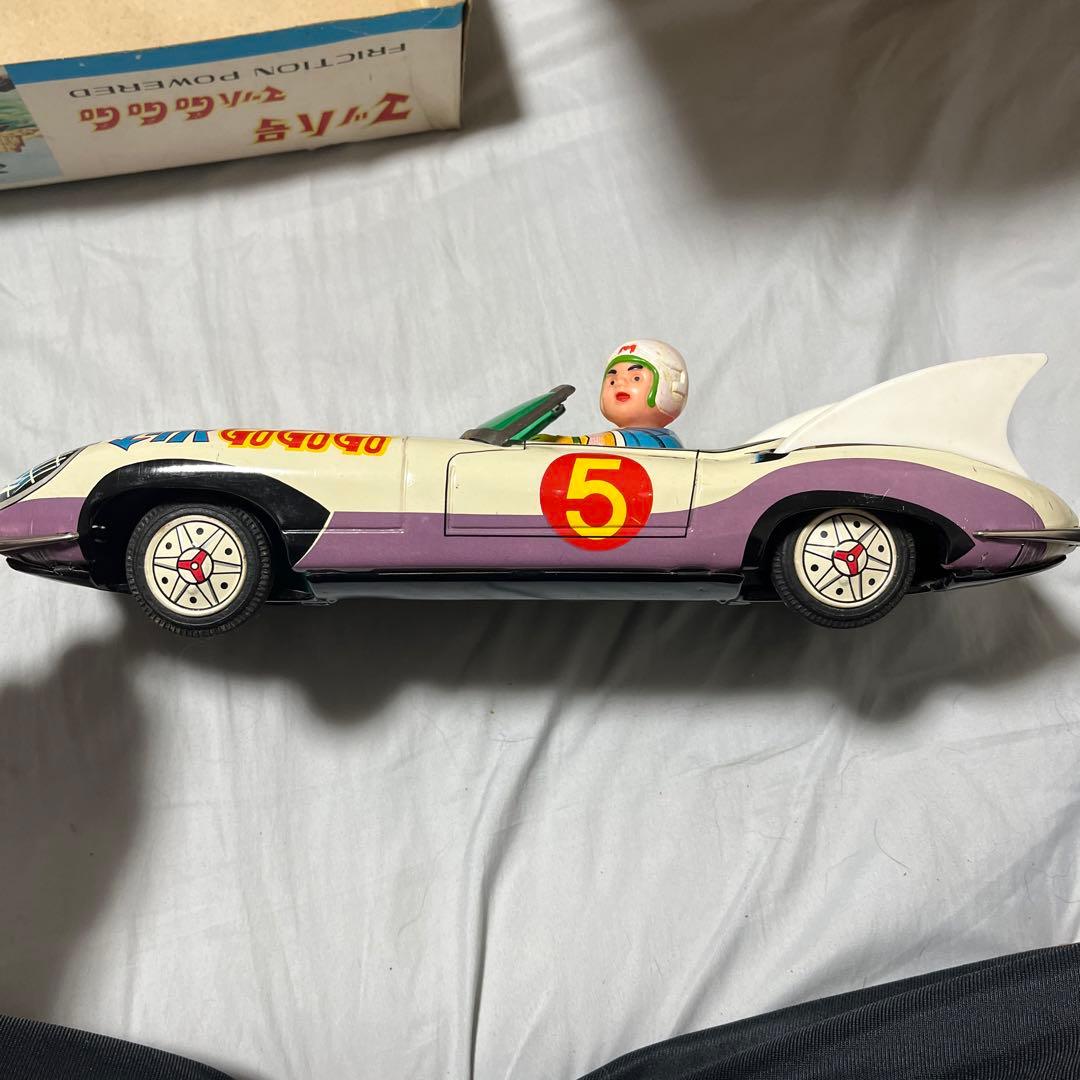 1967年頃ASCアオシン☆マッハGoGoGo「マッハ号」大サイズの珍品