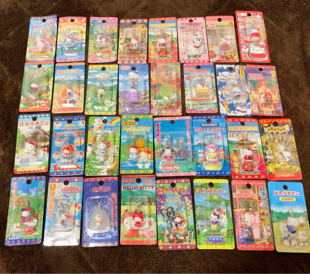 ご当地キティ　359個　ロリータ/イチゴ系/コラボ/非売品　レア　根付　セット