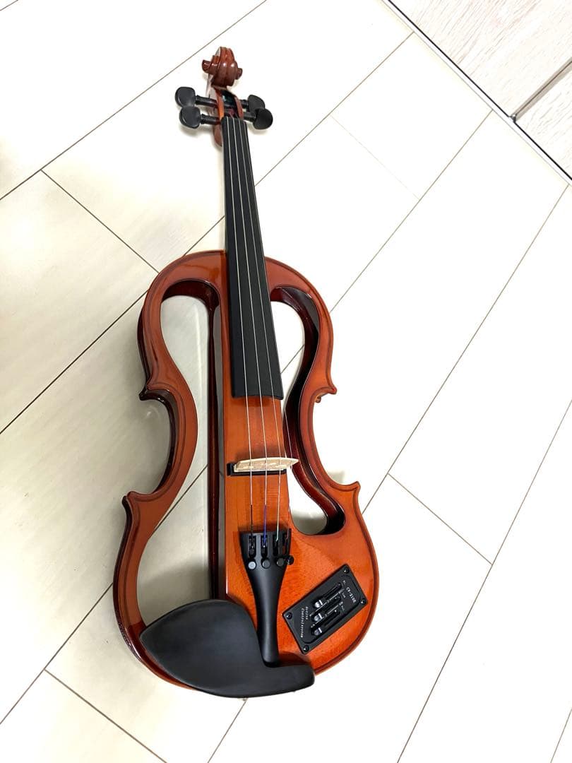 Carlo Giordano カルロジョルダーノ エレキバイオリンEV-202 カルロジョルダーノ EV-202 ブラック シレンツィア エレキバイオリン