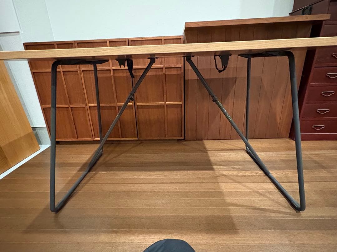 ミーナさん専用 無印良品 MUJI 木製折りたたみテーブル オーク材突板