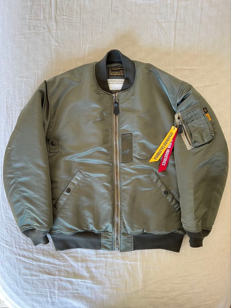 ちーちゃん様専用ALPHA × Standard California MA-1 - メルカリ