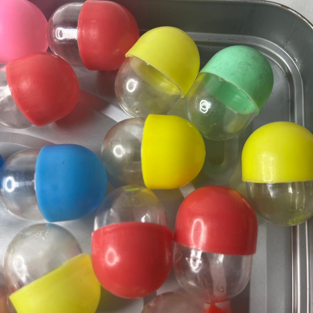 レトロガチャガチャ 20円ガチャ コスモスガチャ 空カプセル ミニ