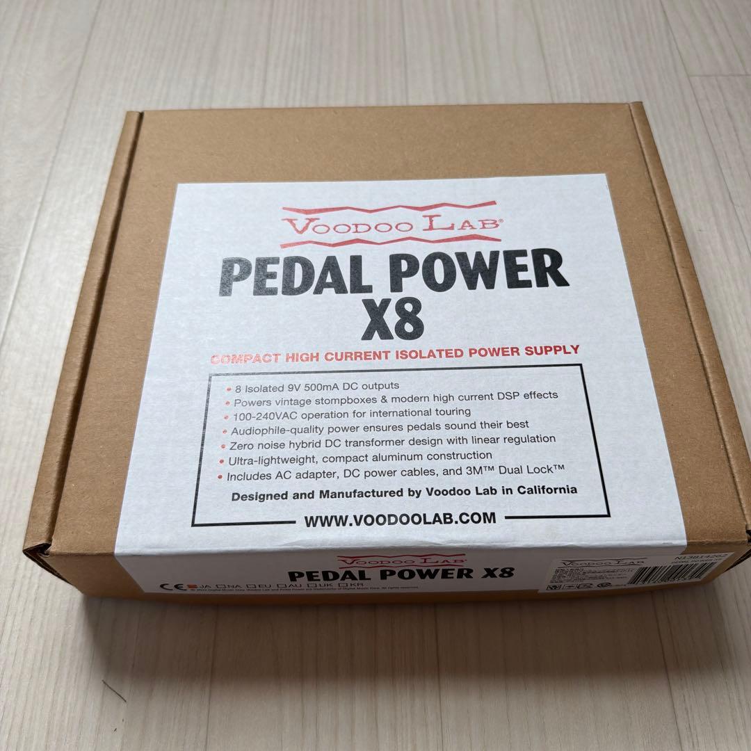 ギター Voodoo Lab PEDAL POWER X8