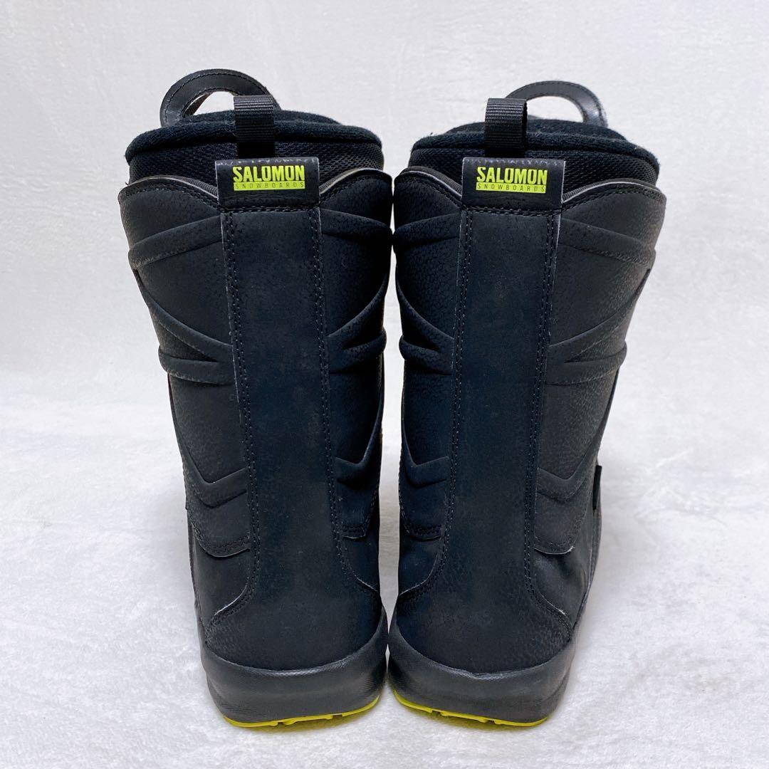 美品　サロモン　FACTION BOA　スノーボードブーツ　25.5cm　黒