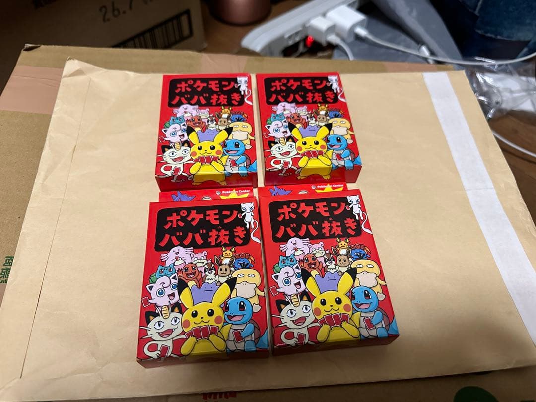 ポケモンババ抜き赤 4個セット 未使用 新品未開封 - メルカリ