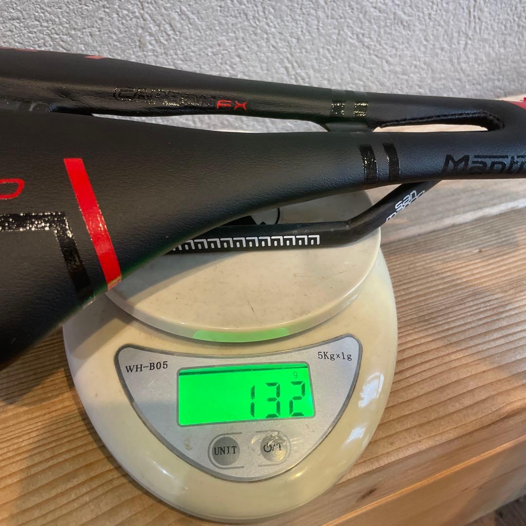 サンマルコ ワイドサドル 黒/赤 カーボン - メルカリ