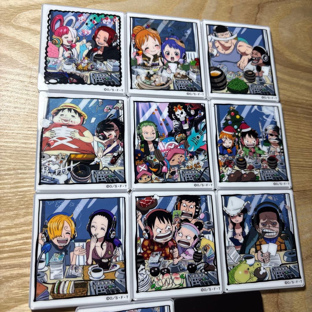 ワンピース麦わらスペーストレーディングアクリルマグネット10種➕おまけ
