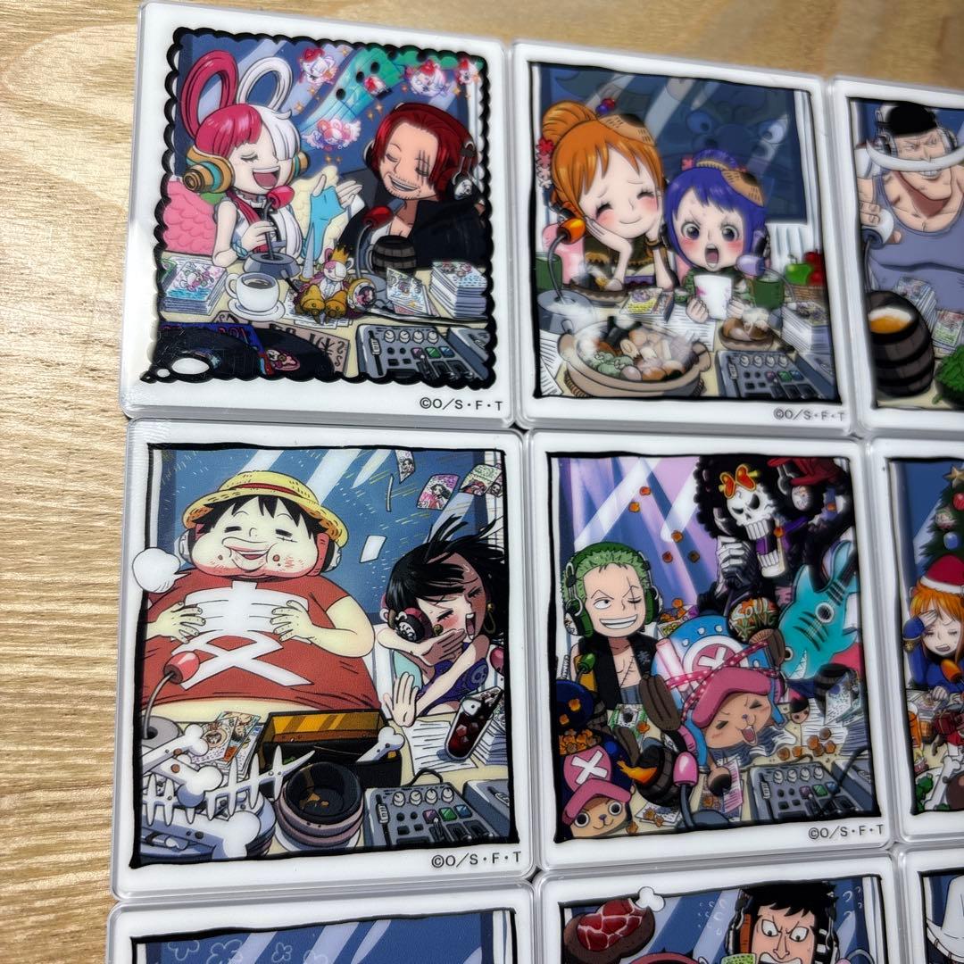 ワンピース麦わらスペーストレーディングアクリルマグネット10種➕おまけ