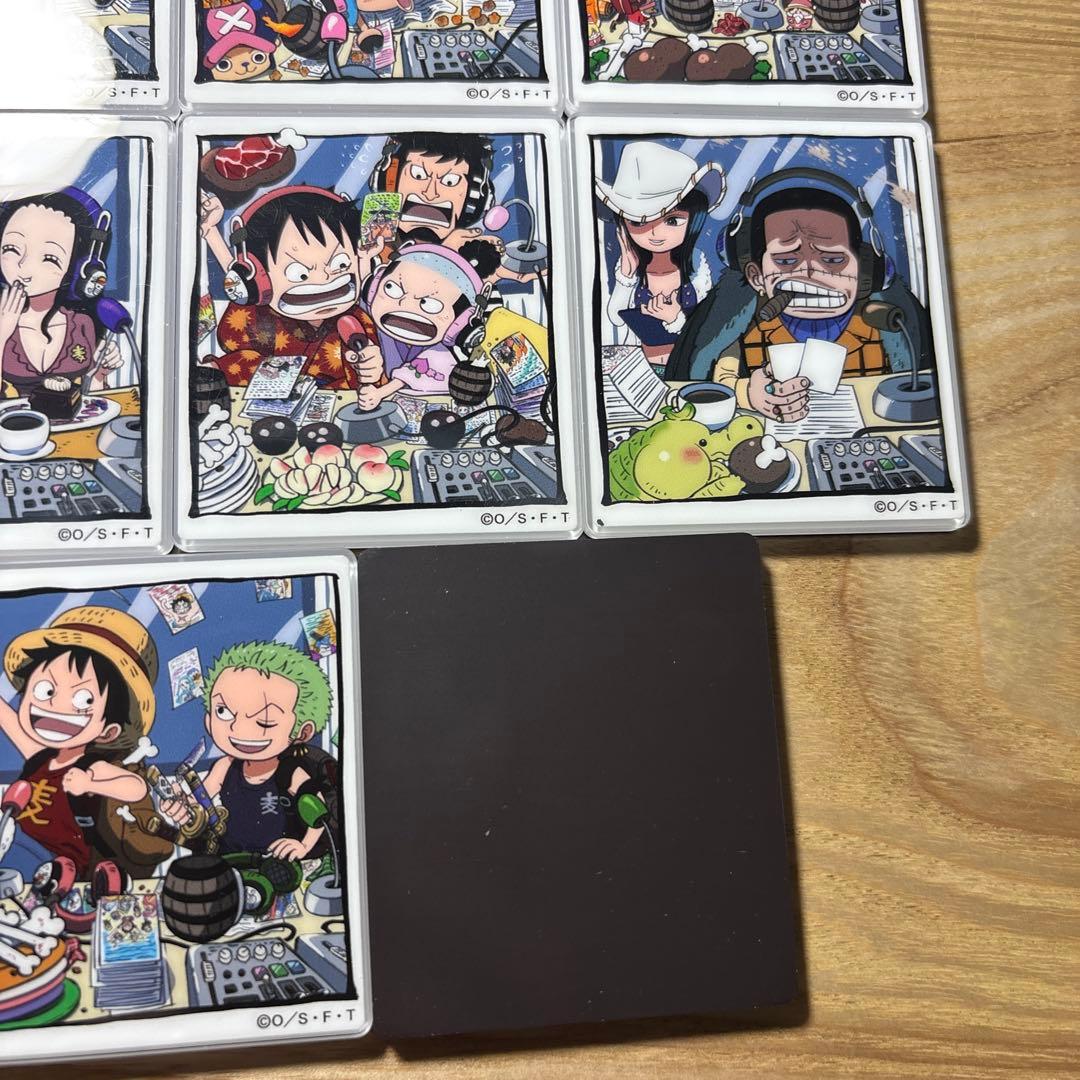 ワンピース麦わらスペーストレーディングアクリルマグネット10種➕おまけ