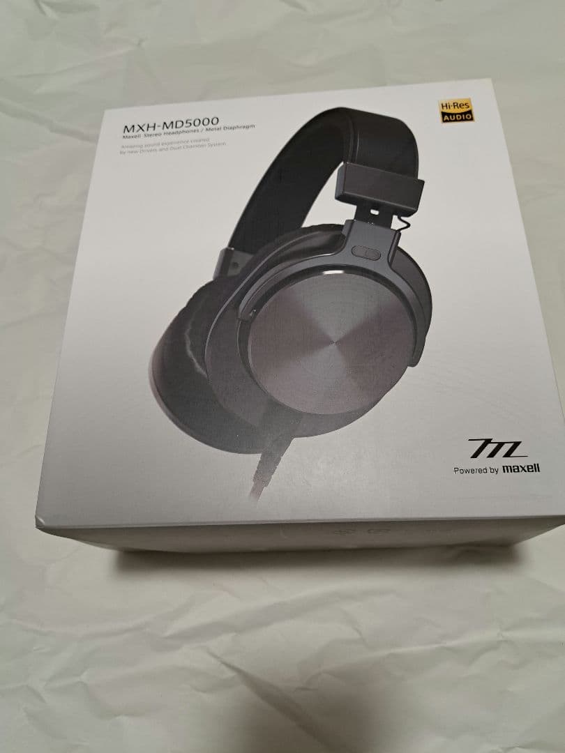 レア品!新品同様 Maxell MXH-MD5000 ヘッドホン マッハ36”のヘッドホン…？マクセル約10年ぶりの入魂作「MXH-MD5000