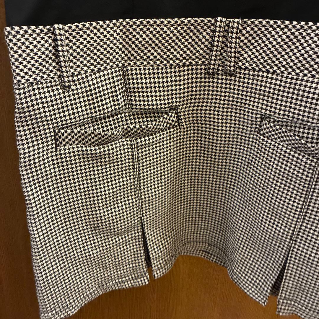 フィラ Fila ゴルフ ワンピース チャック ファスナー 千鳥柄 スポーツ