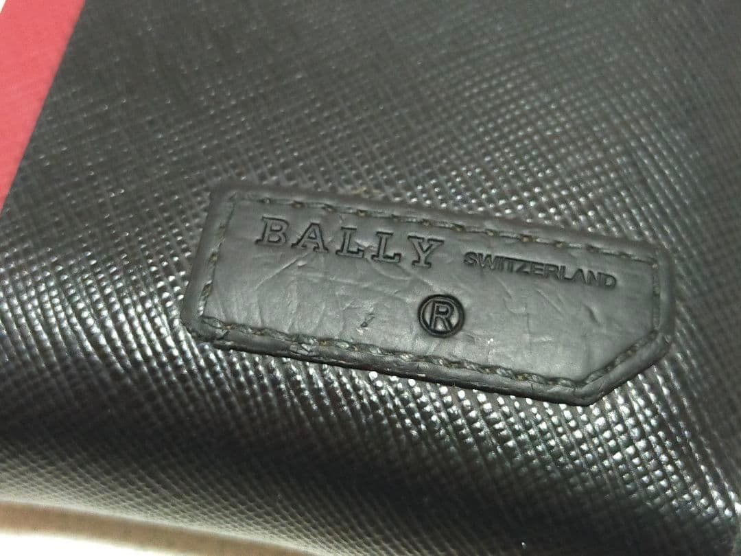 BALLY コインケース 希少赤白ライン 小銭入れ メンズ 箱あり - メルカリ