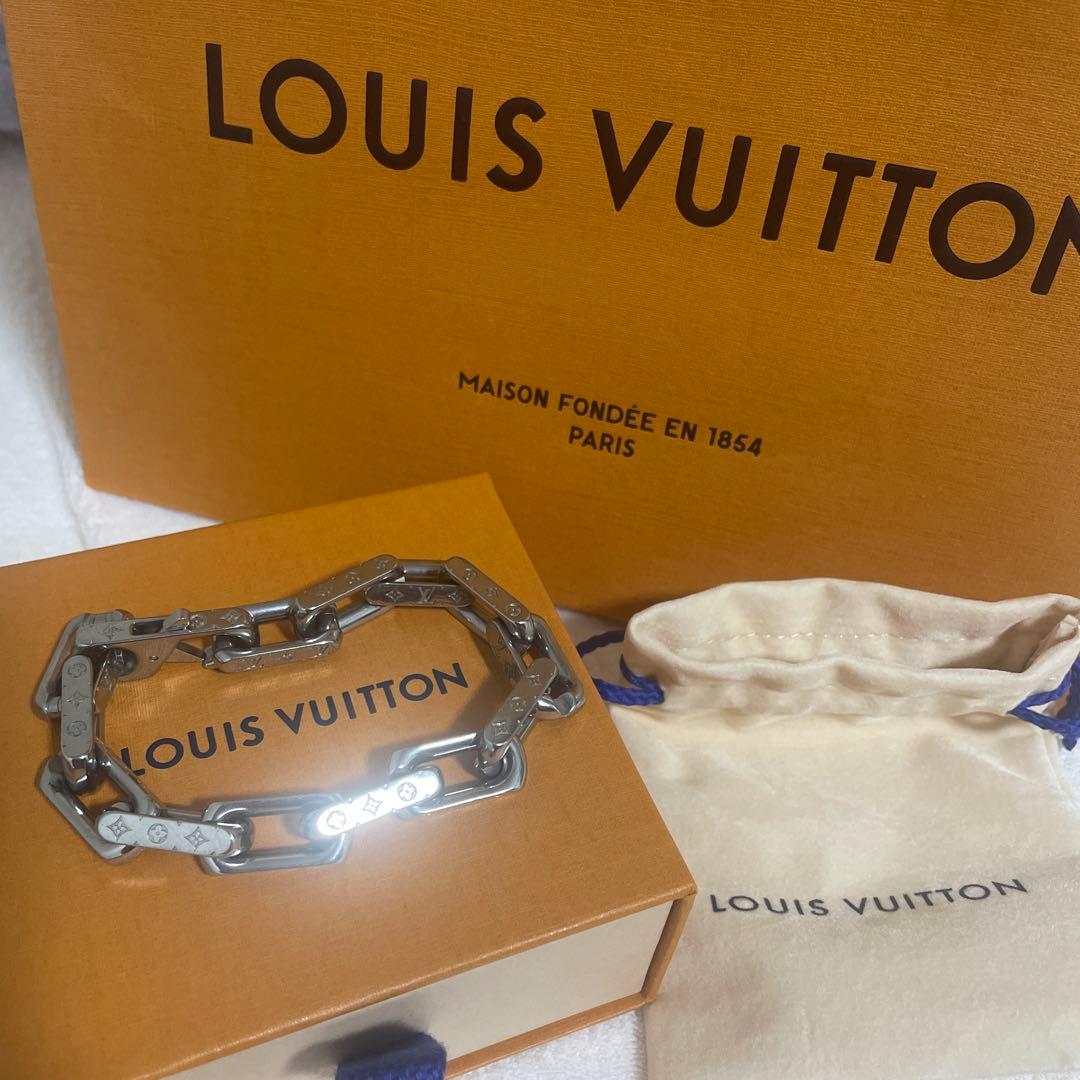 k*様 LOUIS VUITTON ブレスレット Louis Vuitton すぐ届く ブレスレット・チェーン モノグラム (Louis