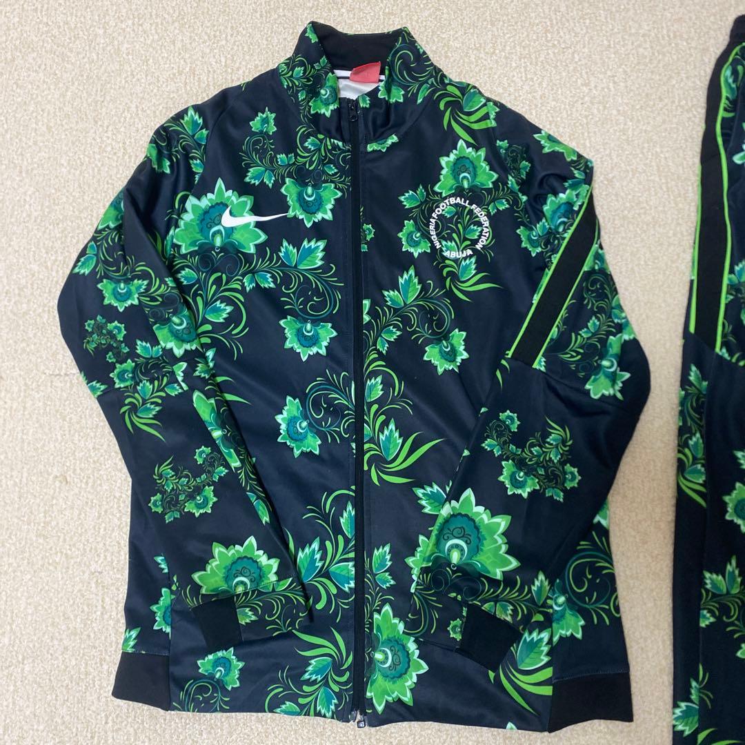 lサイズ ナイキ ナイジェリア代表 ジャージ トラックジャケット 花柄