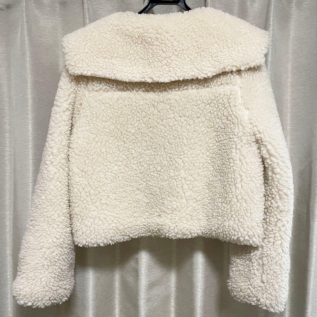 EMODA エモダ ボア ブルゾン アウター ショート丈 ジャケット