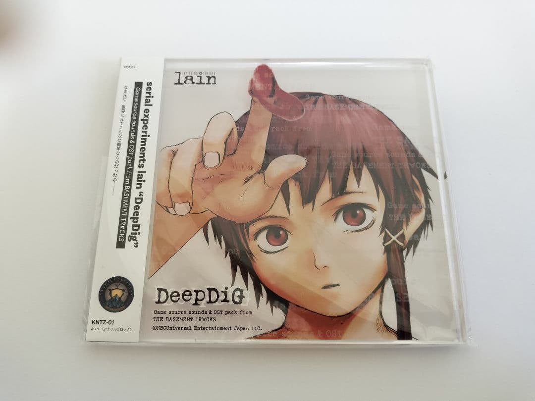 serial experiments lain CD風アクリルブロック - メルカリ