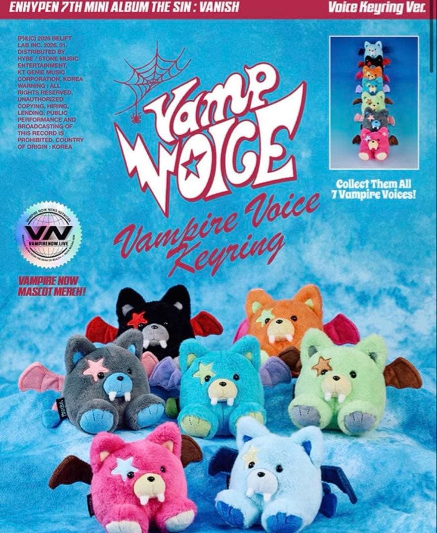 ENHYPEN ジョンウォン キーホルダー ボイスキーリング VANISH - メルカリ