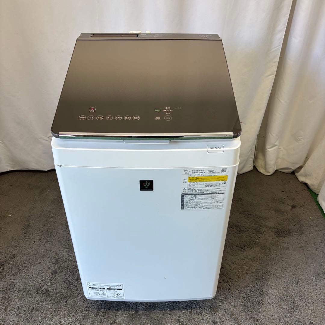 969 洗濯機 SHARP 乾燥 10キロ 大きい 安い 設置無料