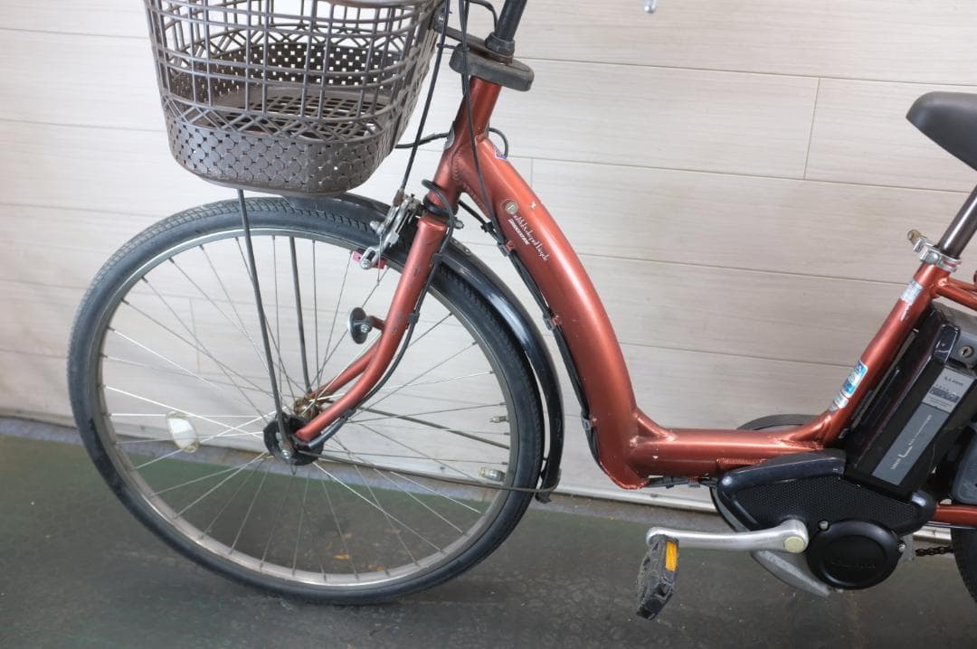 tomo 様専用)引き取り BS アシスタ26インチ 3段 8.9Ah充電器あり