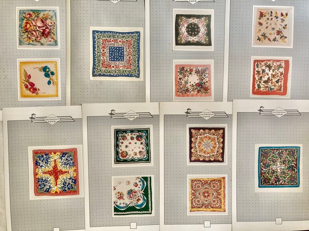 ビンテージスカ-フ写真集資料(7種類102カット77ぺ-ジ+2ペ-ジ)