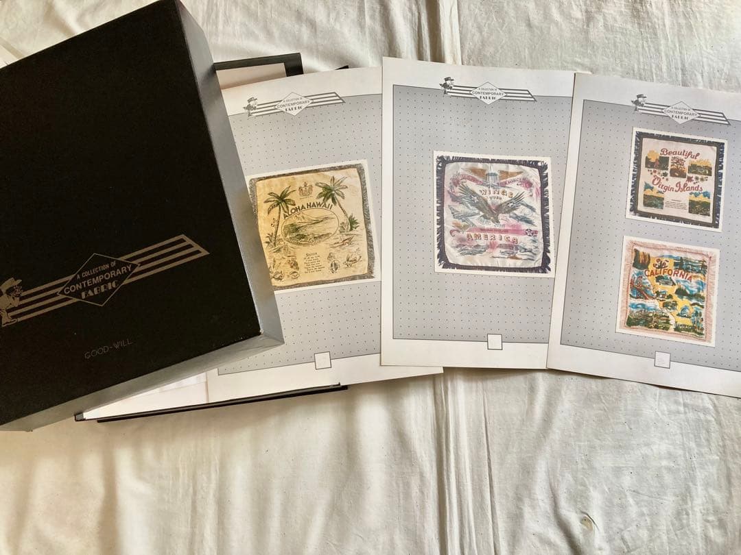 ビンテージスカ-フ写真集資料(7種類102カット77ぺ-ジ+2ペ-ジ)