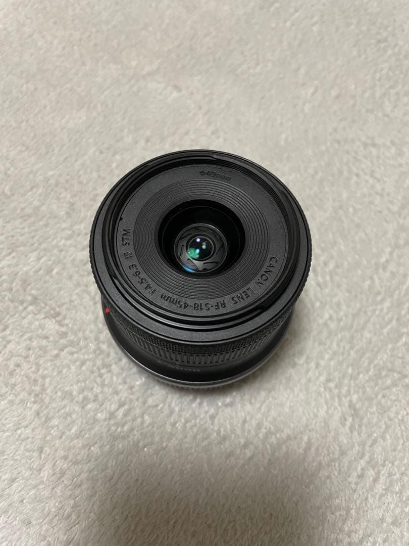 キヤノン RF-S18-45mm F4.5-6.3 IS STM ズームレンズ