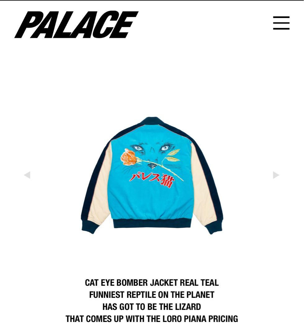 PALACE Cat Eye Bomber Jacket - メルカリ
