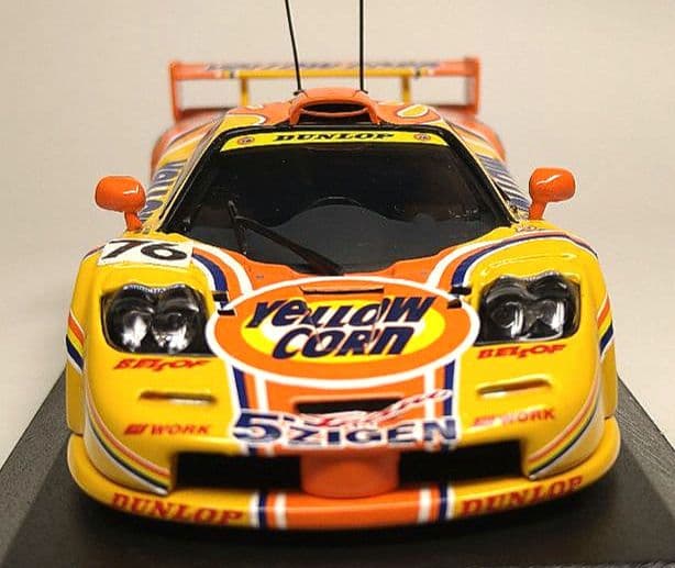 ☆希少【ミニチャンプス】1/43 マクラーレンf1 GTR イエローコーン