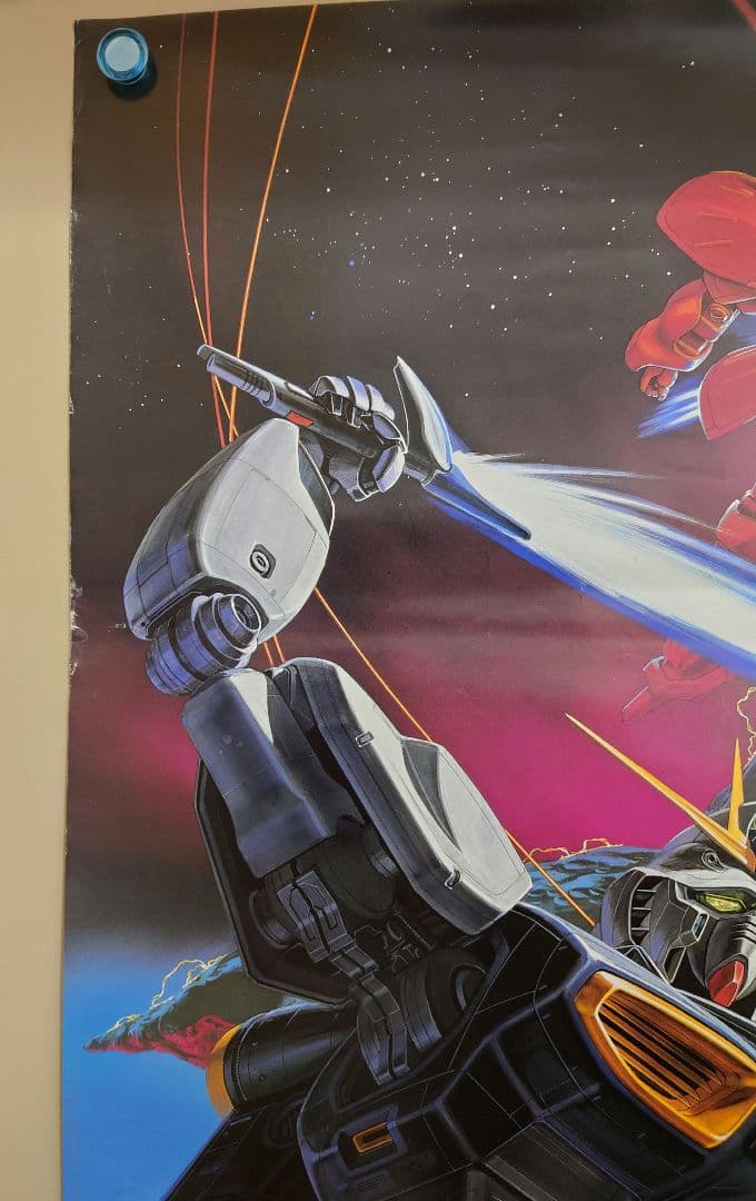 ☆1枚限定☆ 貴重 レア 機動戦士ガンダム 逆襲のシャア ポスター B2