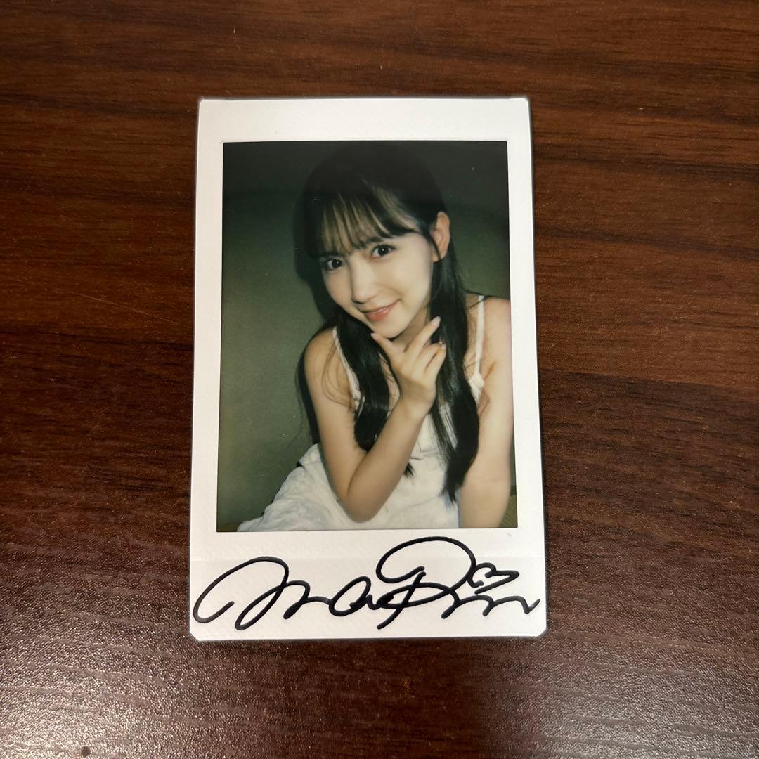 三田真鈴 写真集 ring-ring 直筆サイン入りチェキ c - メルカリ