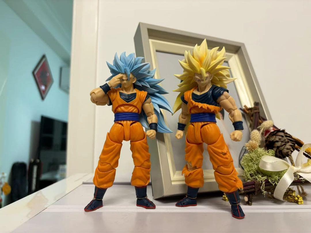 再販版　スーパーサイヤ人3 孫悟空　s.h.figuarts サイズ