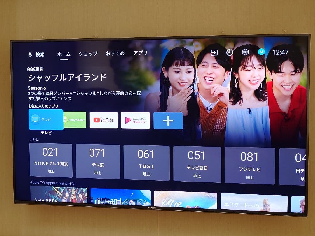 【美品】SONY BRAVIA 49V型 KJ -49X9500G