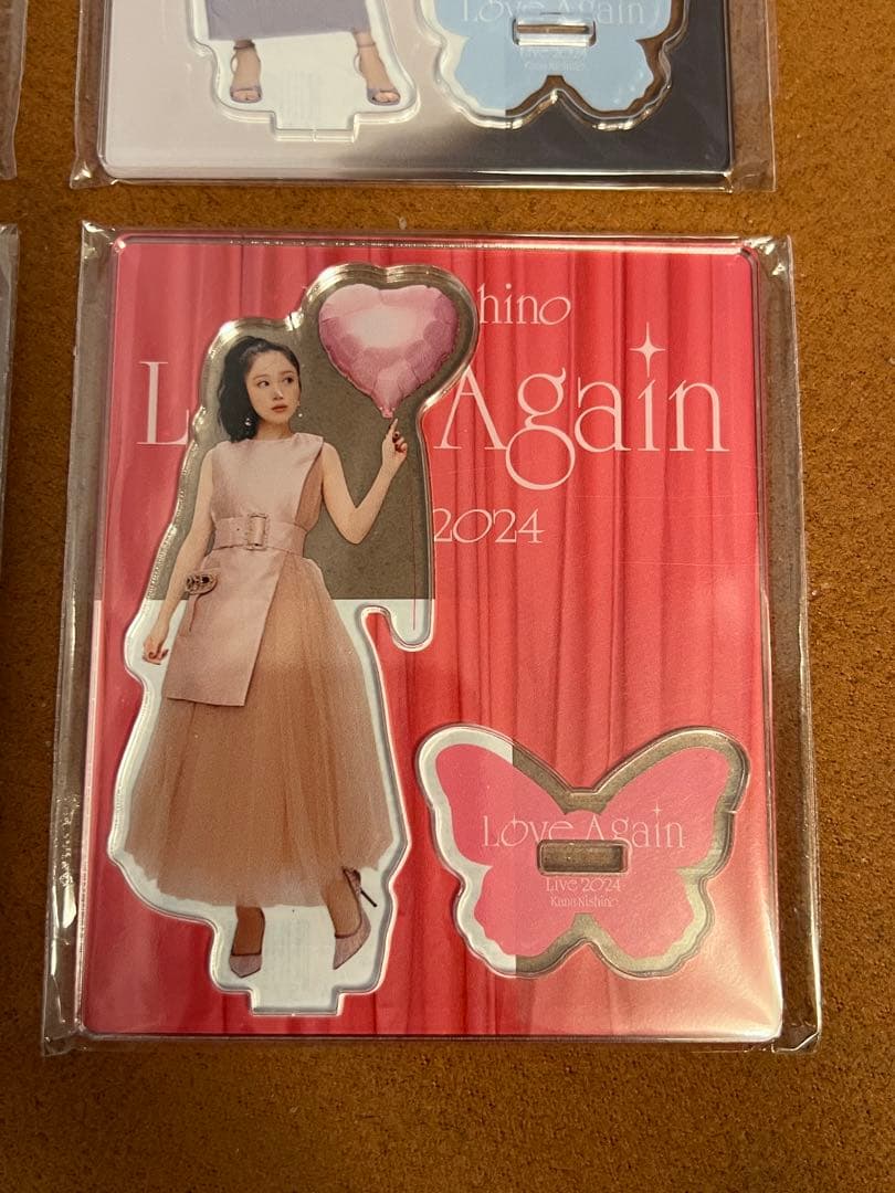 西野カナ　2024 Love Again アクスタ　アクリルスタンド　4種