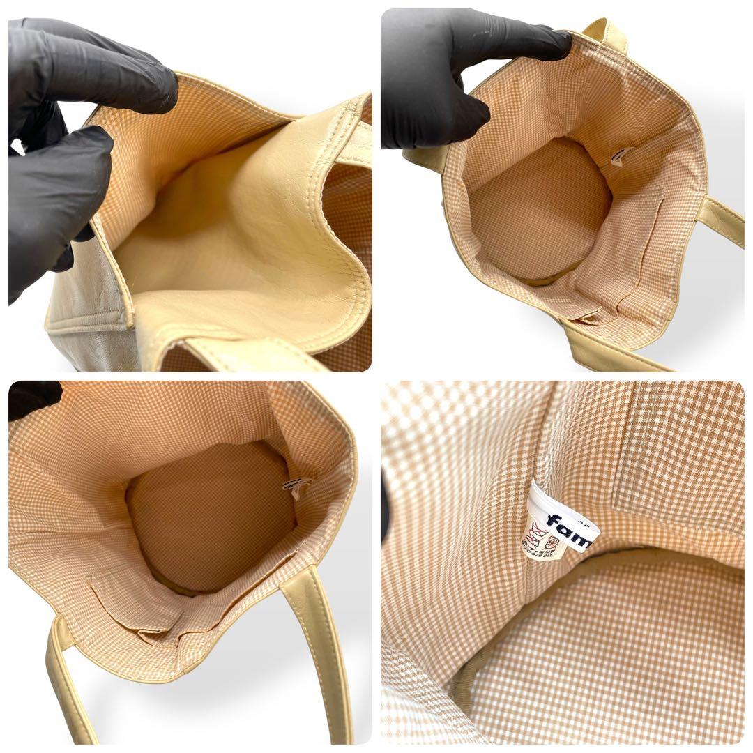 極美品 レア familiar ファミリア トートバッグ 神戸元町限定 ベージュ