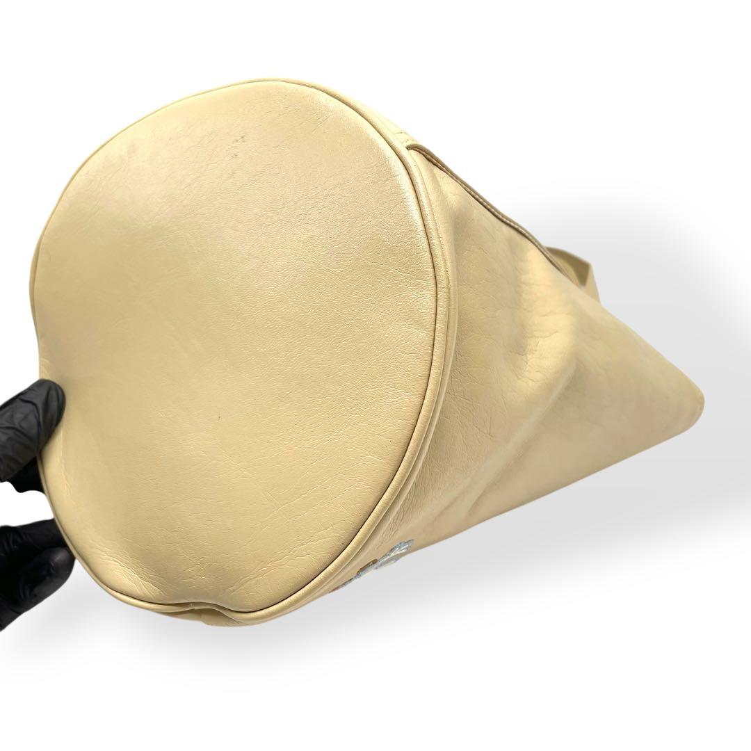 極美品 レア familiar ファミリア トートバッグ 神戸元町限定 ベージュ