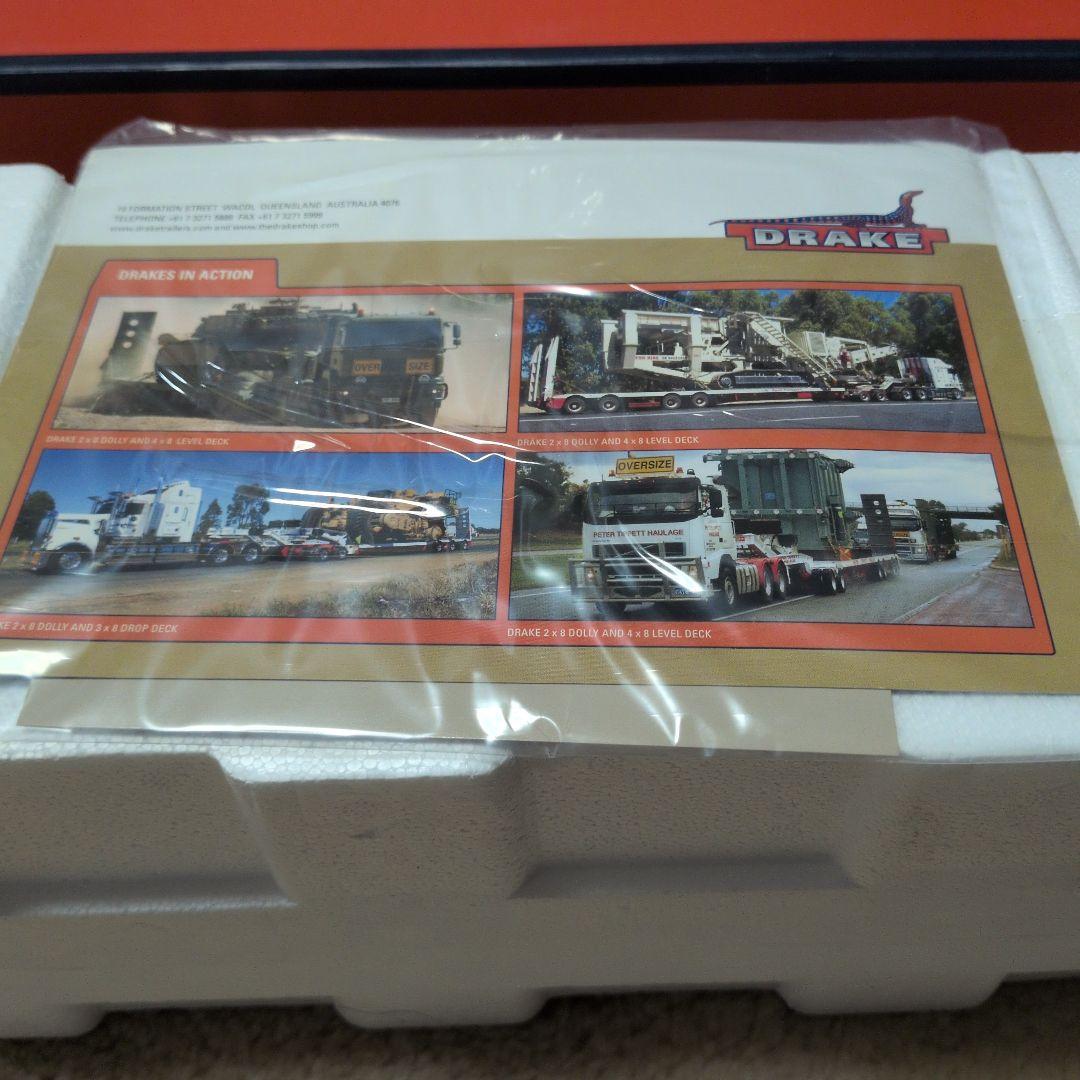 【新品未使用】DRAKE トレーラー模型 黒