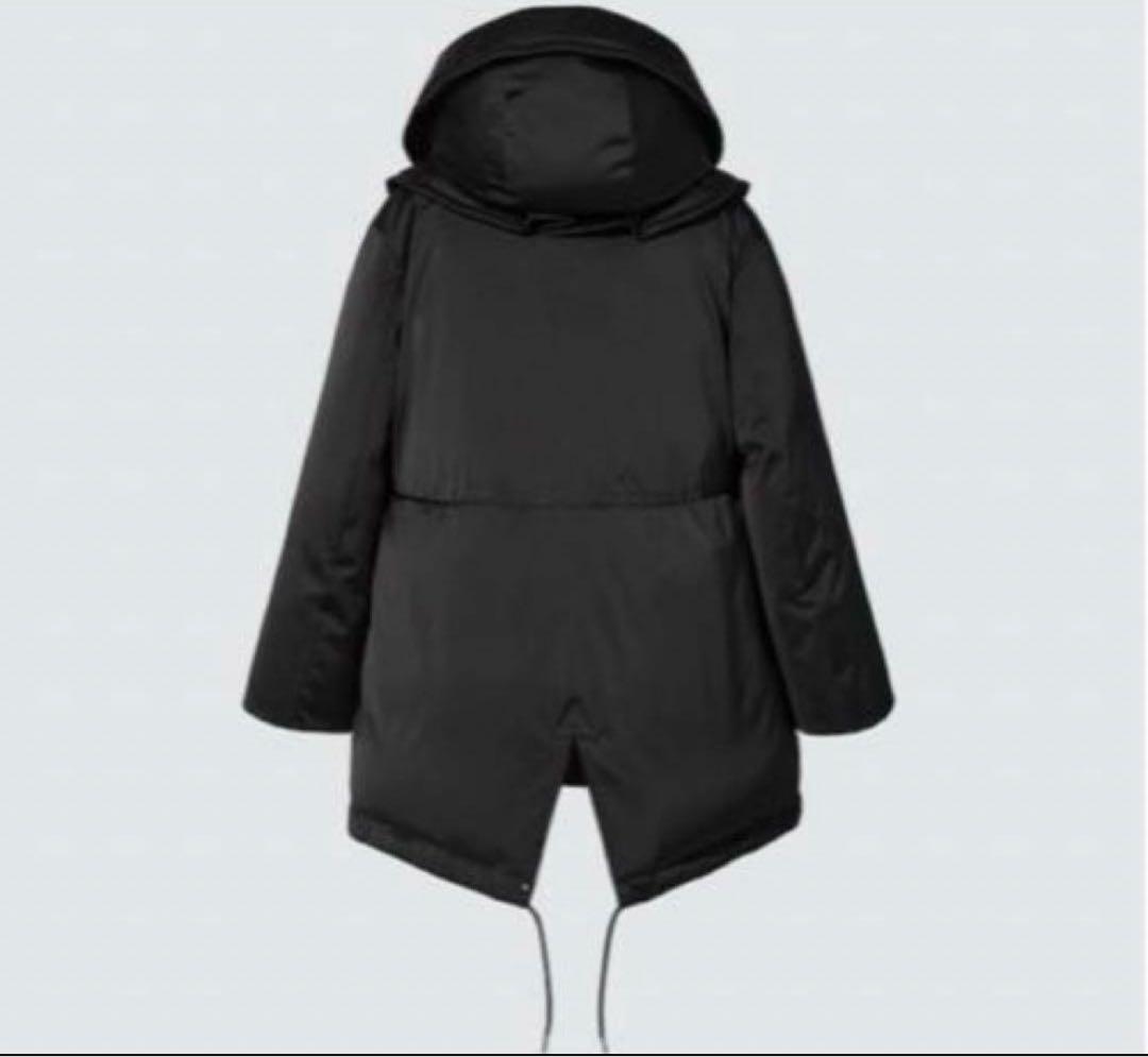 ユニクロ +J プラスJ ジルサンダー ダウンショートコート 黒 S - メルカリ