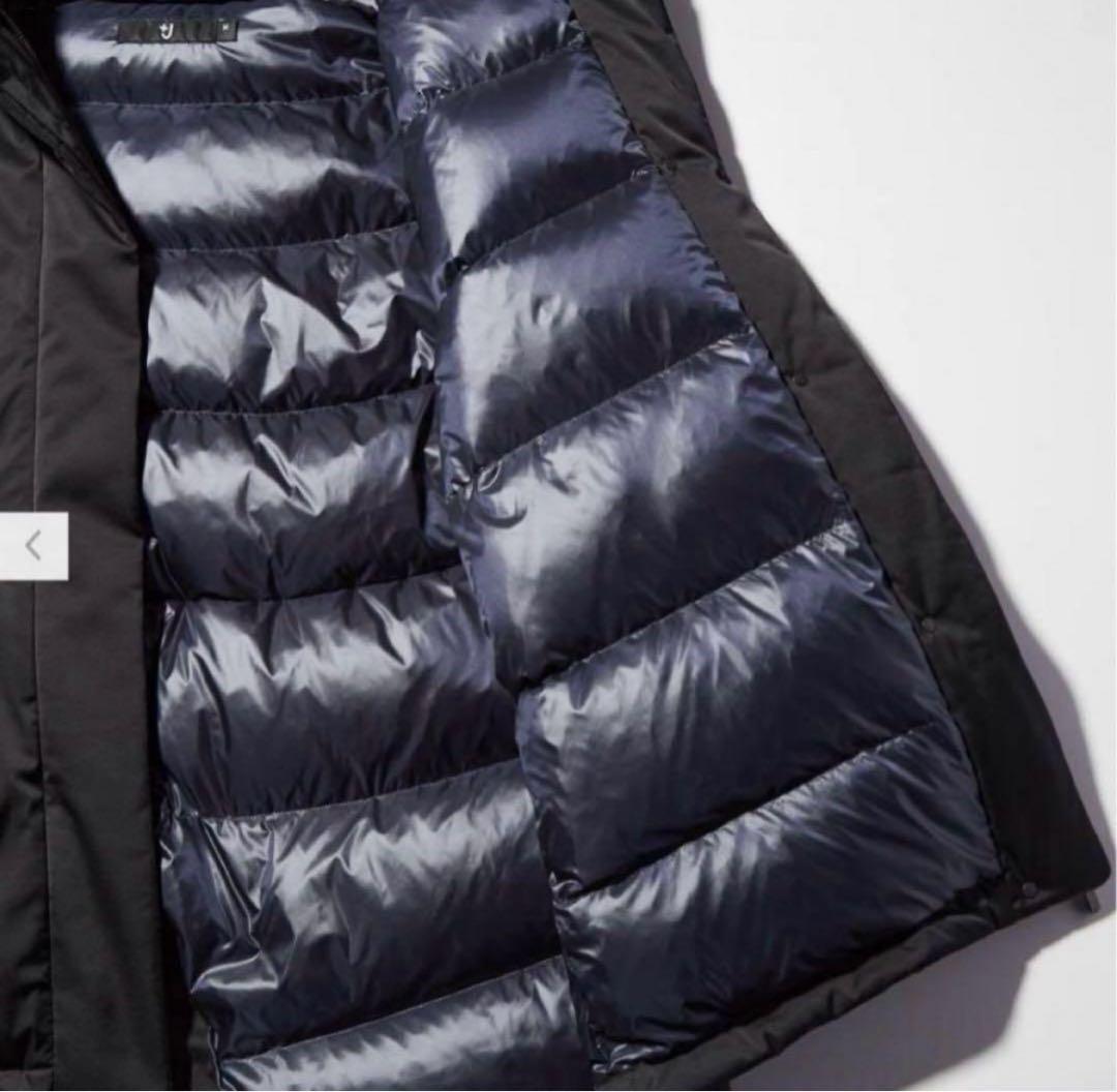 ユニクロ +J プラスJ ジルサンダー ダウンショートコート 黒 S - メルカリ