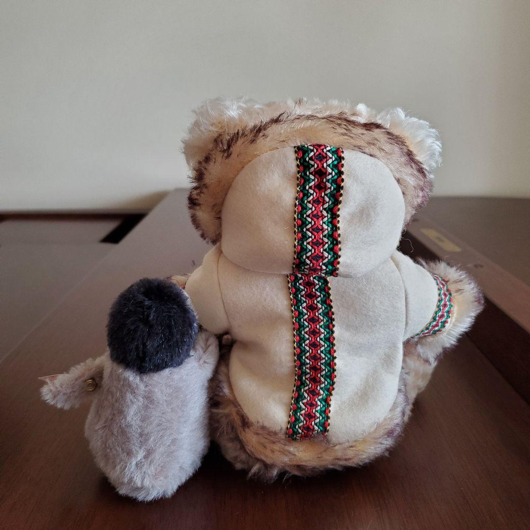 【みなみ】 Steiff エスキモーベアとペンギン 世界1500体限定品