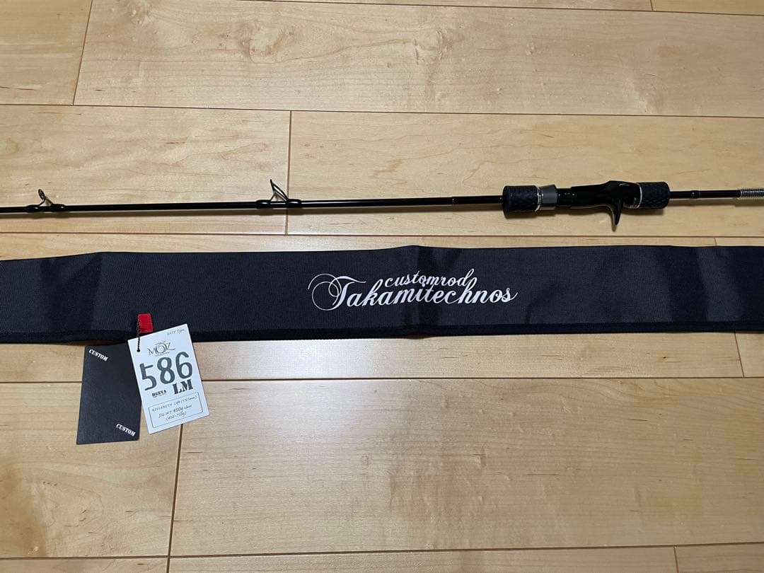 タカミテクノス カスタムロッド moz 586 LM オールダブルフット　未使用 2026年最新】タカミテクノス mozの人気アイテム - メルカリ