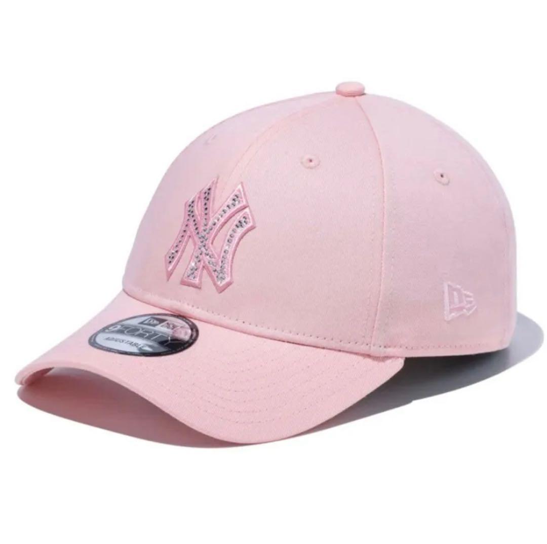ニューエラ 9FORTY Rhinestone ラインストーン ピンク 9FORTY Rhinestone ラインストーン ニューヨーク・ヤンキース ピンク