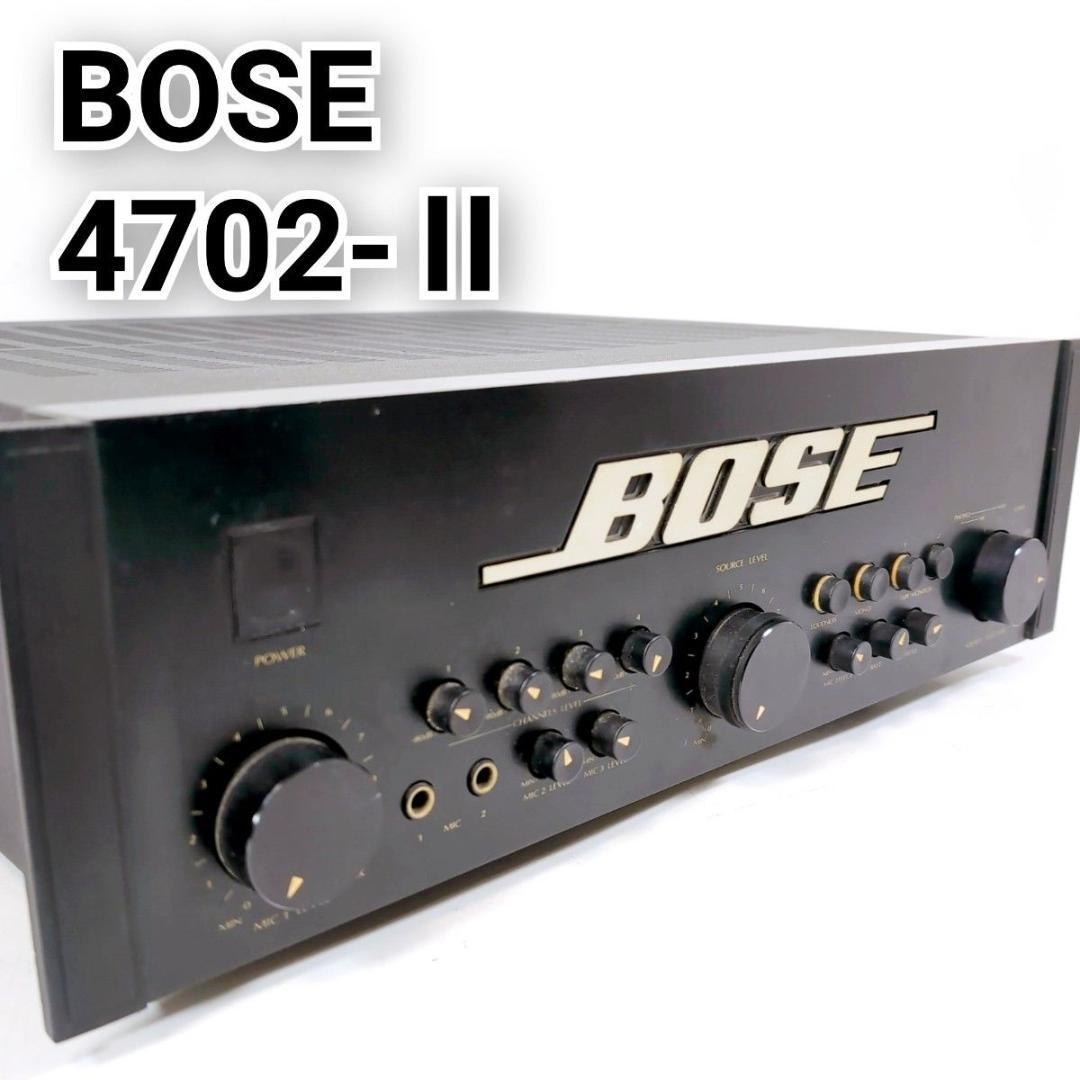 BOSE ボーズ 4702-Ⅱ プリメインアンプ AMPLIFIER Yahoo!オークション -「4702-ii」の落札相場・落札価格