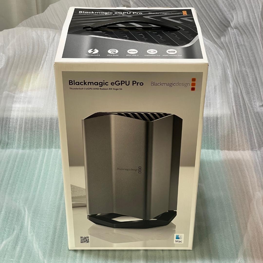 未使用品】Blackmagic eGPU Pro Vega 56 外付けGPU - メルカリ