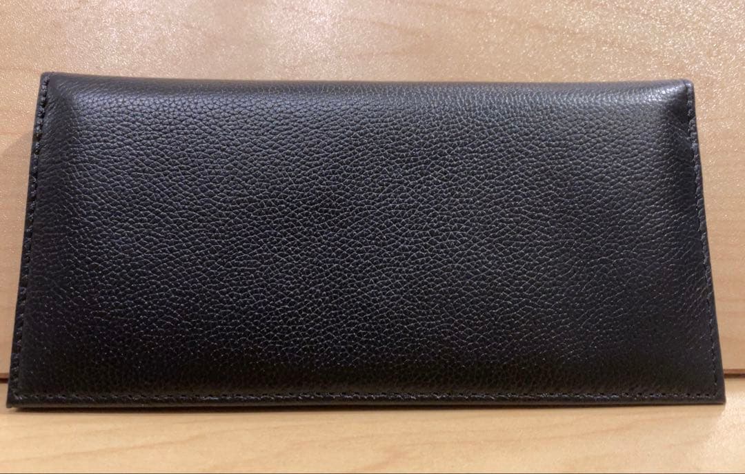 E*Z様 皇居 長財布 菊の御門 二つ折り 黒 ブラック 箱あり - メルカリ