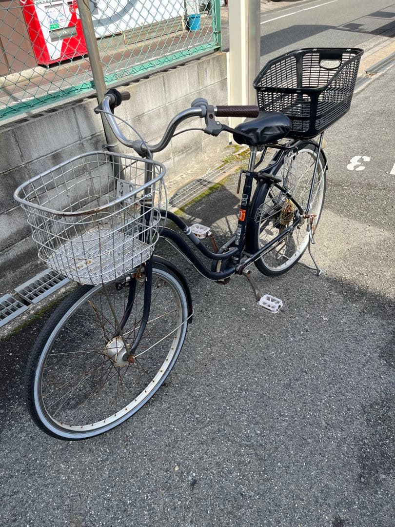 引き取り限定 大阪府 自転車 26インチ 5段変速 ① - メルカリ