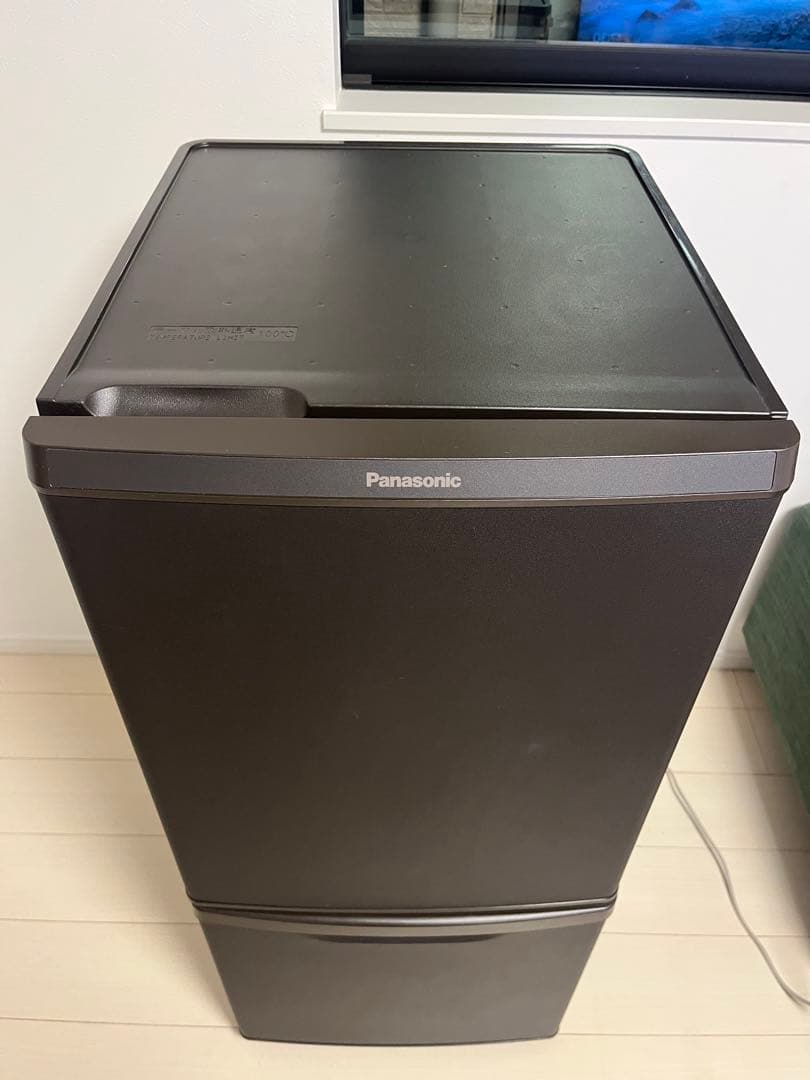 Panasonic 冷蔵庫 138L ダークブラウン 2020年製 パナソニック【Panasonic】138L 2ドア冷蔵庫 右開き マットビター